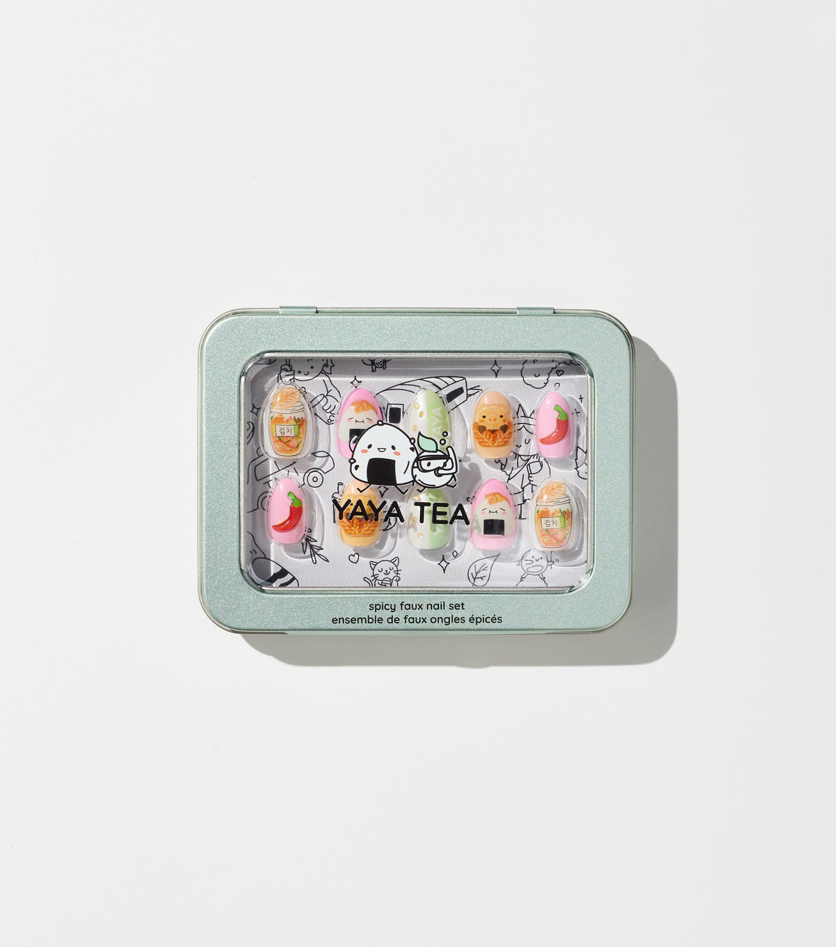 Yaya Tea Faux Nails – Spicy Set
