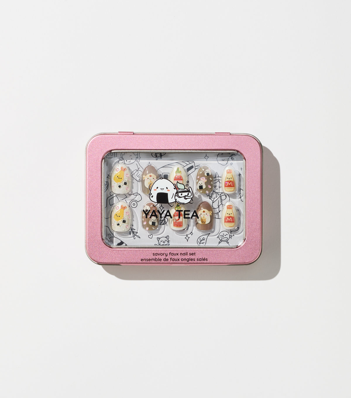 Yaya Tea Faux Nails – Savory Set