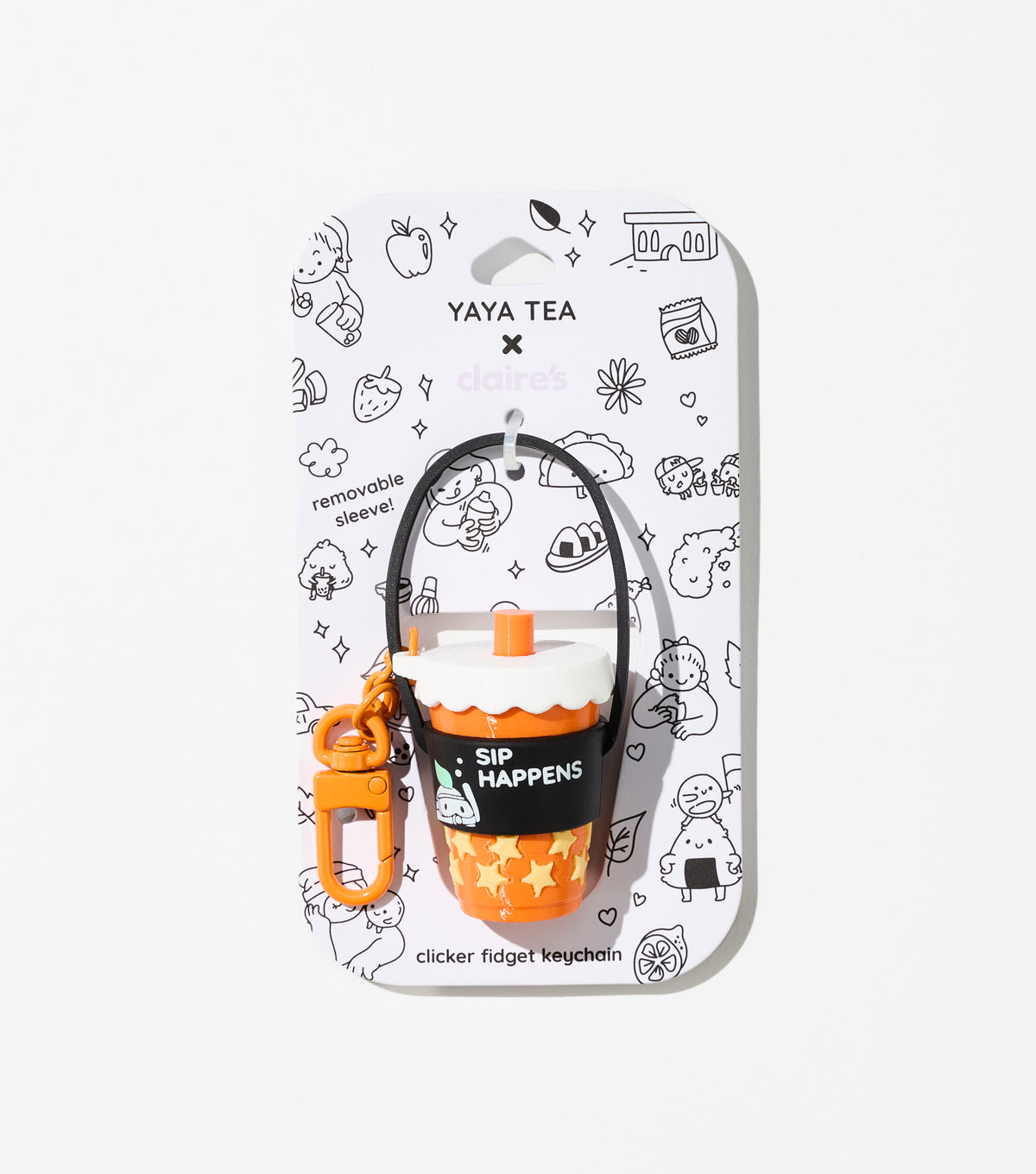 Yaya Tea Fidget Keychain - Lychee Tea