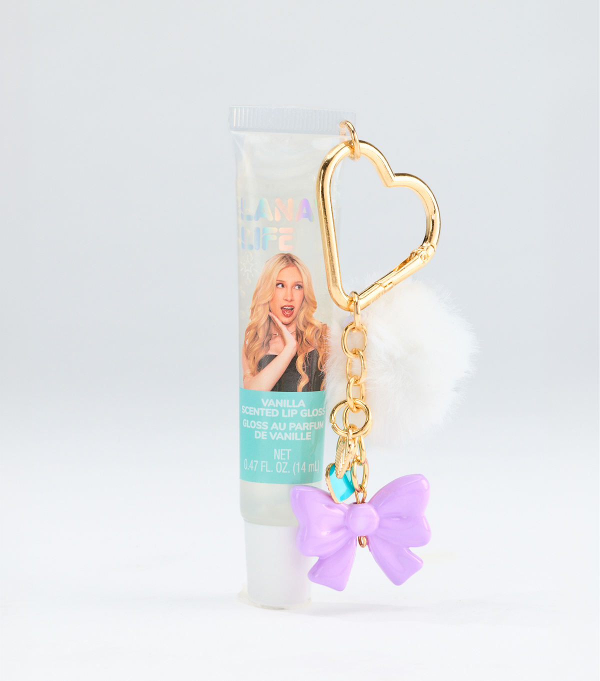 Lana's Life Vanilla Lip Gloss Keychain
