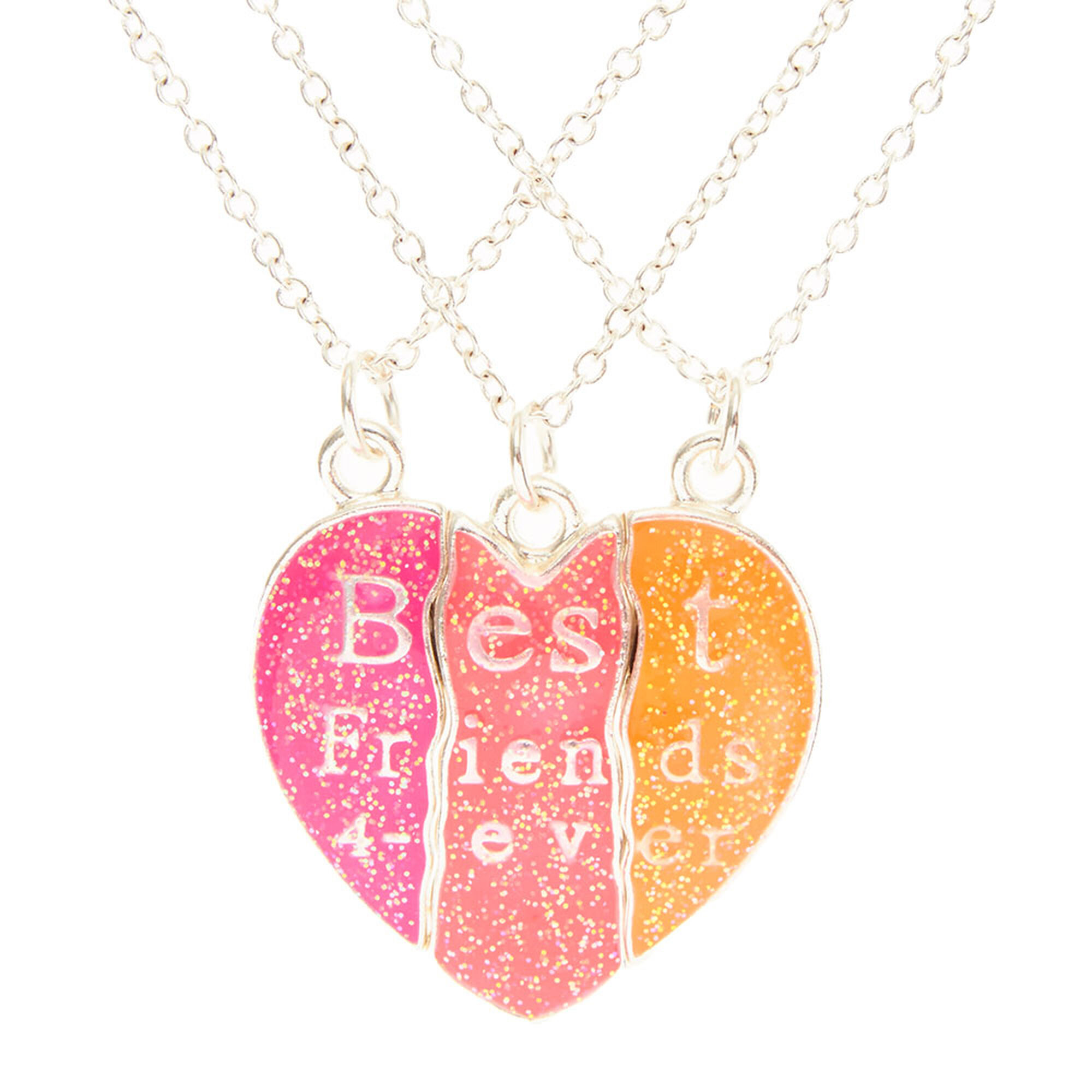 Ensemble de collier en forme de coeur « BEST FRIEND FOREVER » | Claire's FR