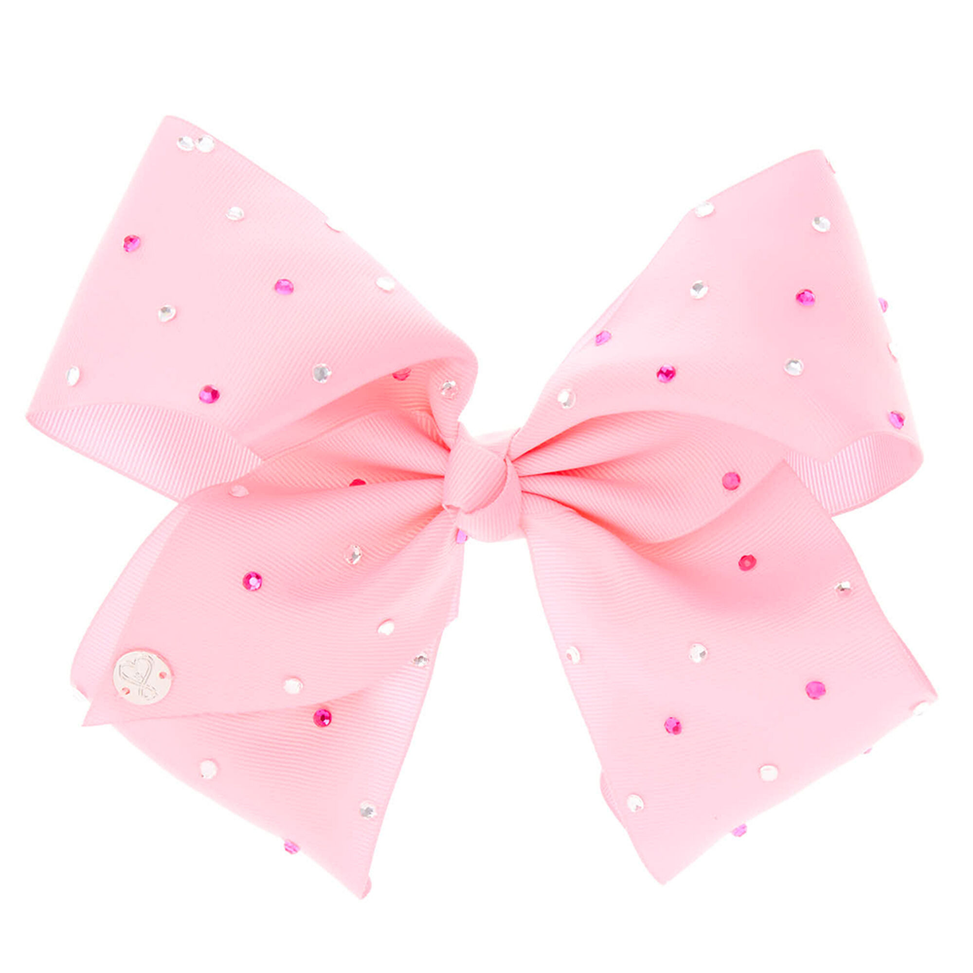 JoJo Siwa Large Rhinestone Pink Signature Hair Bow | Claire's