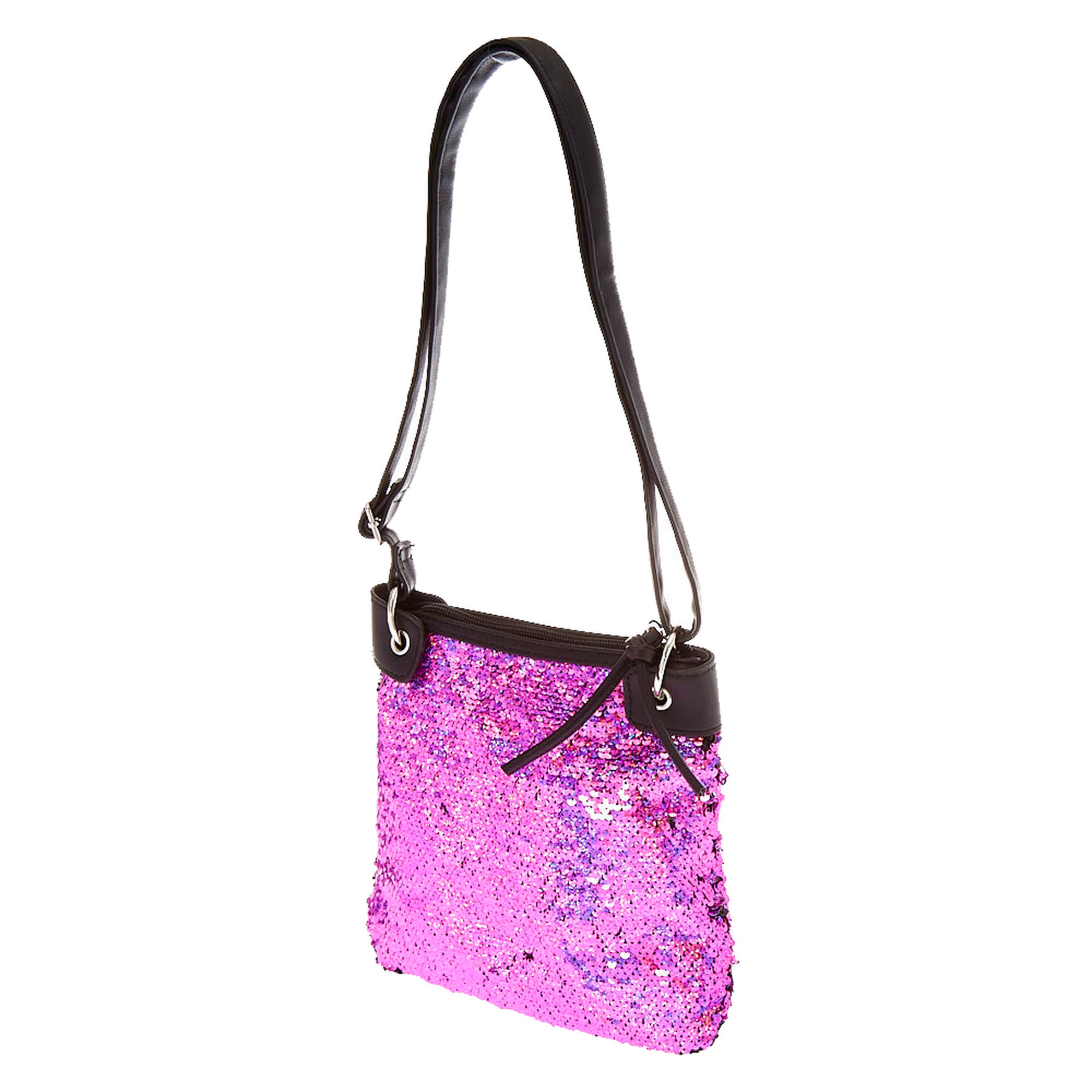 flip sequin purse