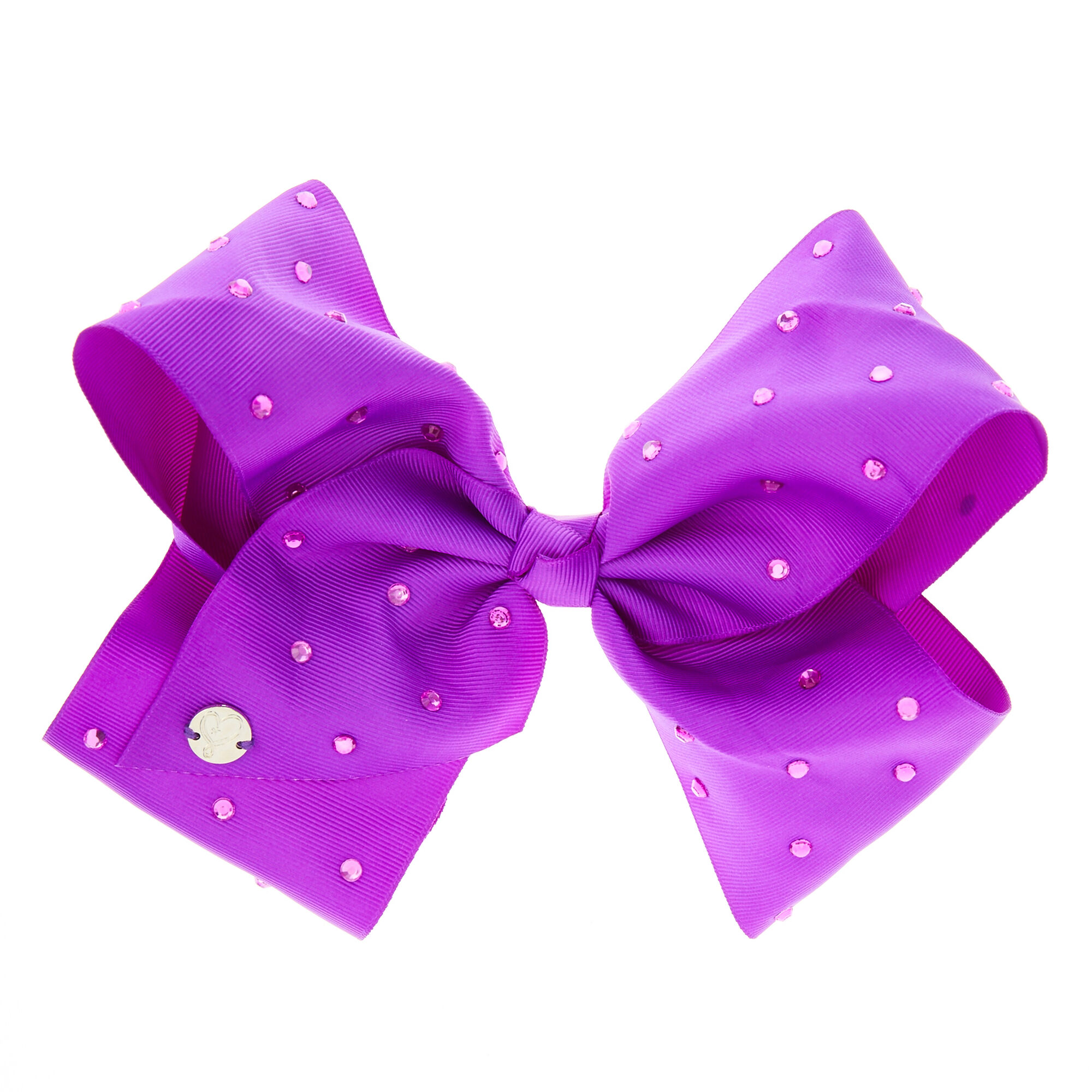 JoJo Siwa Large Purple Signature Hair Bow Claire's