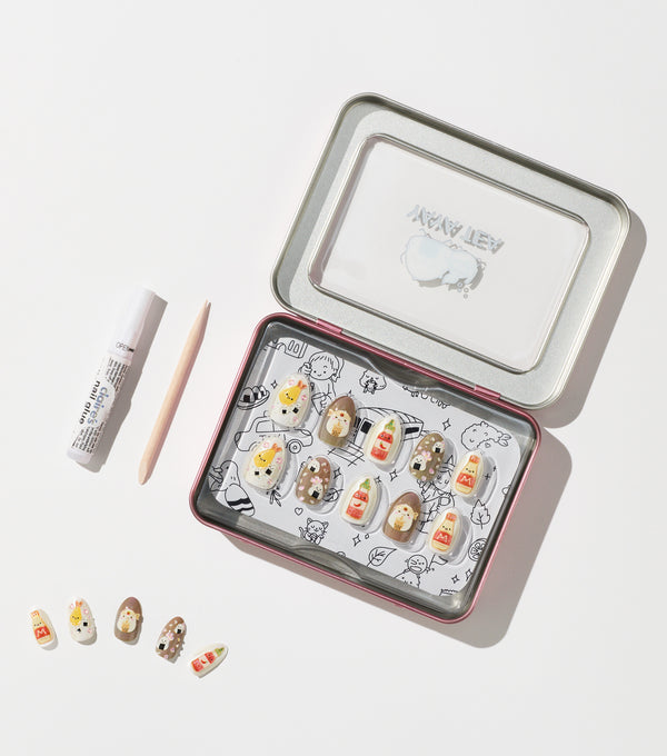 Yaya Tea Faux Nails – Savory Set