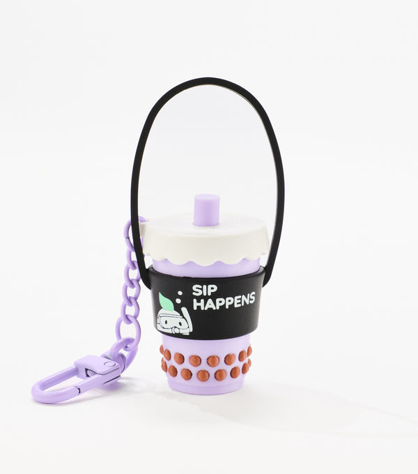 Yaya Tea Fidget Keychain - Taro Boba