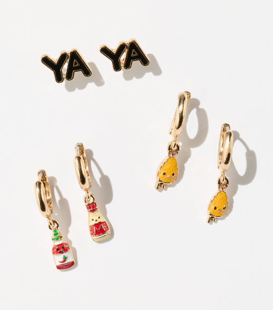 Yaya Tea Earrings – Savory Set