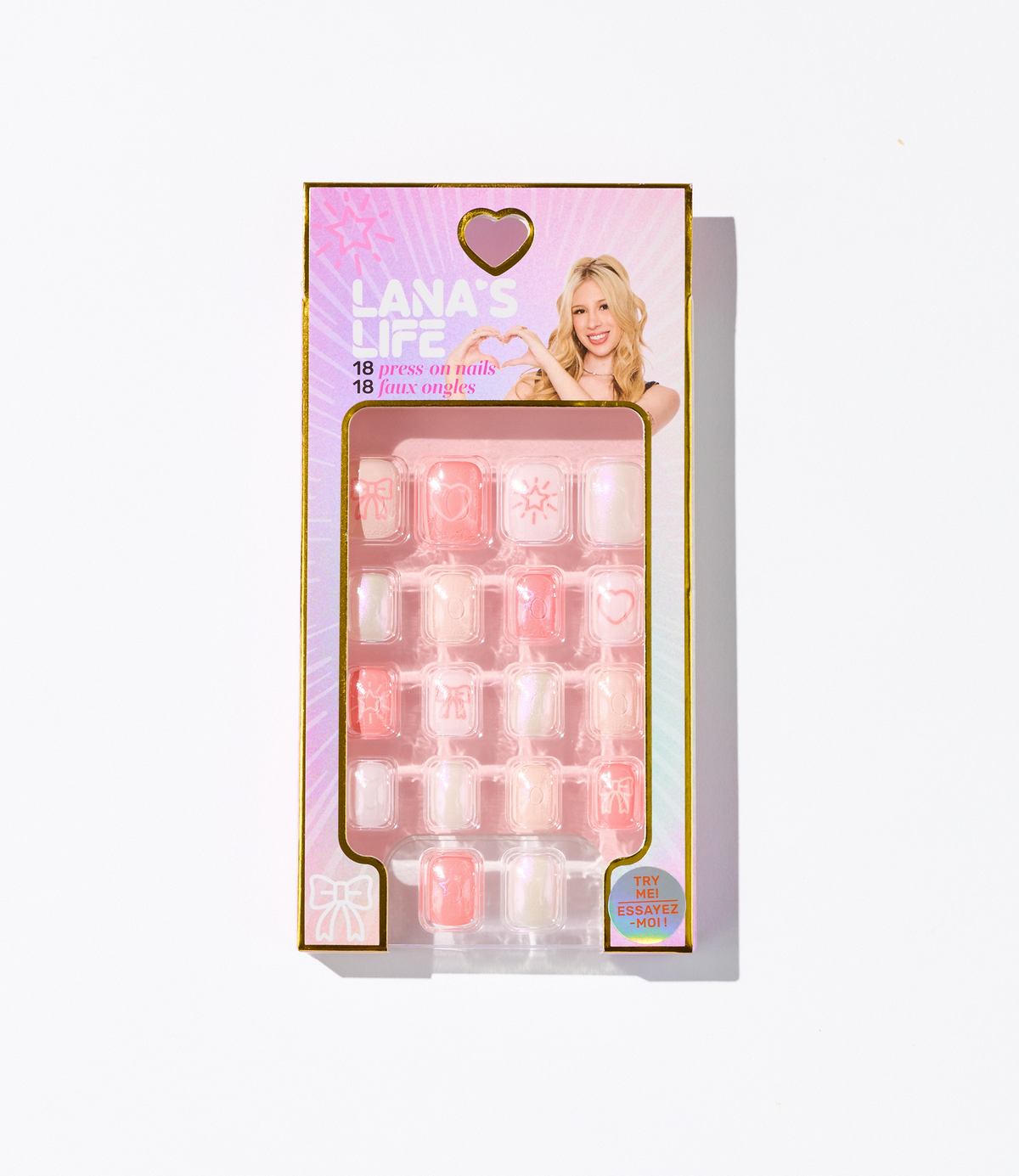 Lana's Life Faux Nails – Heart