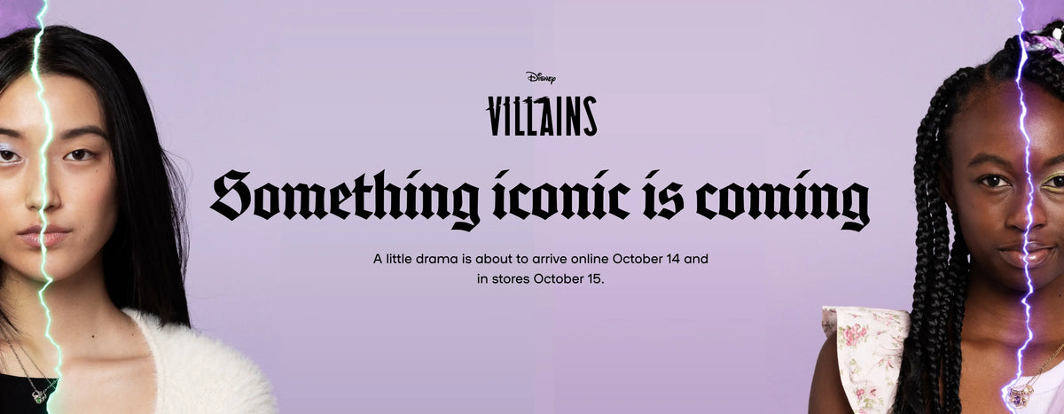 Disney Villains - something Iconic is coming. A little drama is about to arrive online October 14 and ins stores October 15.