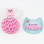 Kitten Stress Ball Keychain Fidget Toy &ndash; Styles May Vary,