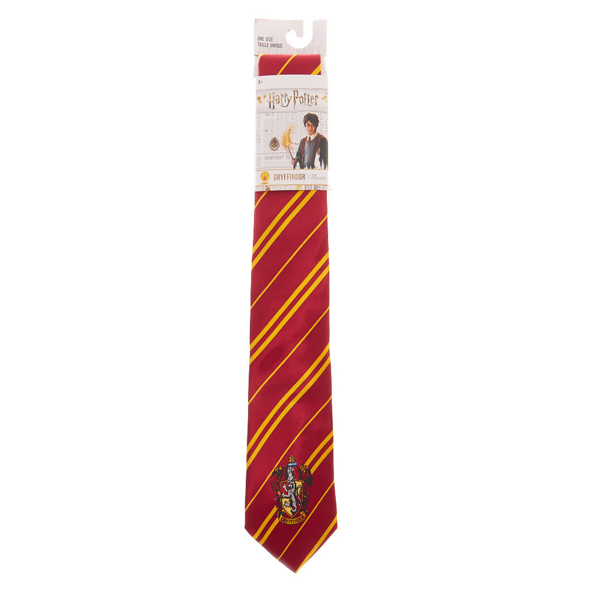 View Claires Harry Potter Gryffindor Tie Red information