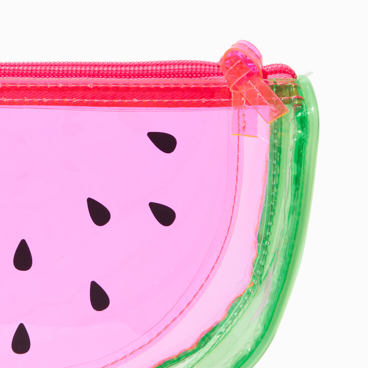 Watermelon Transparent Makeup Bag,