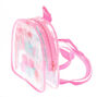 Claire&#39;s Club Pastel Glitter Backpack Makeup Set,