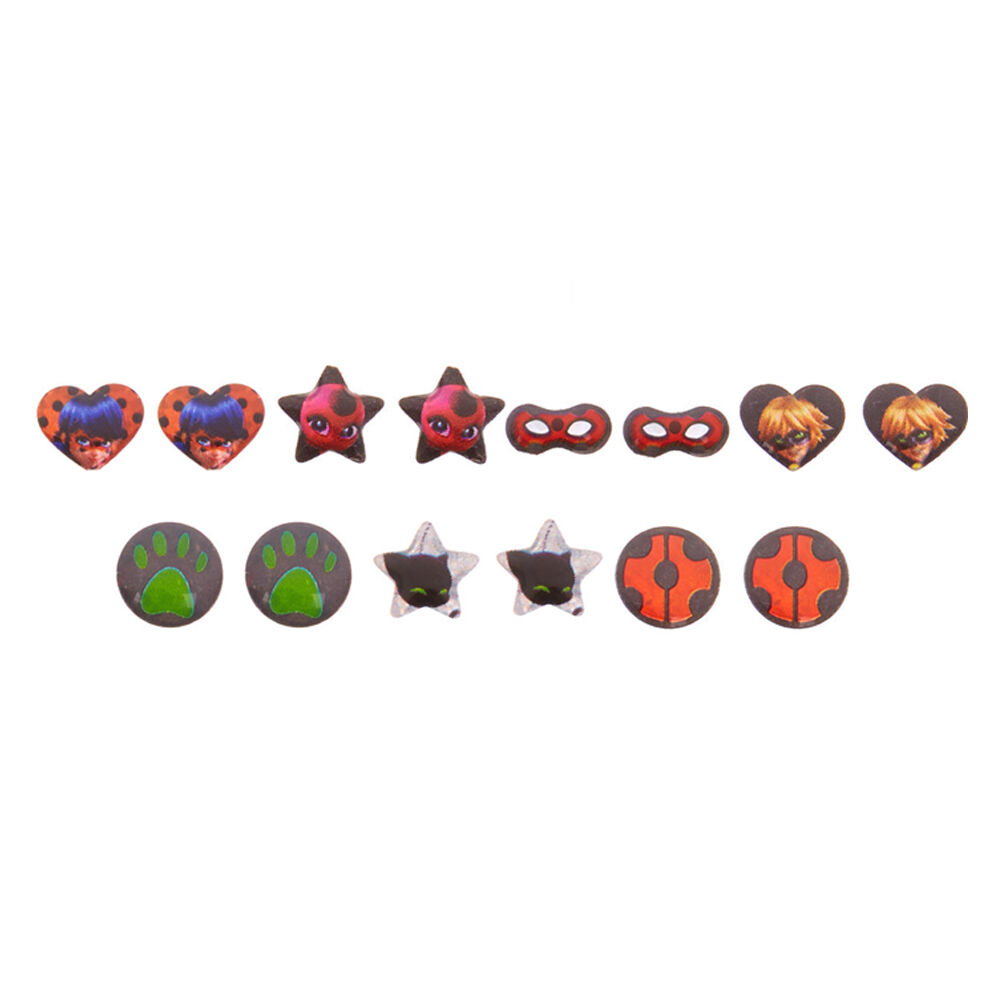 Miraculous earrings store and ring