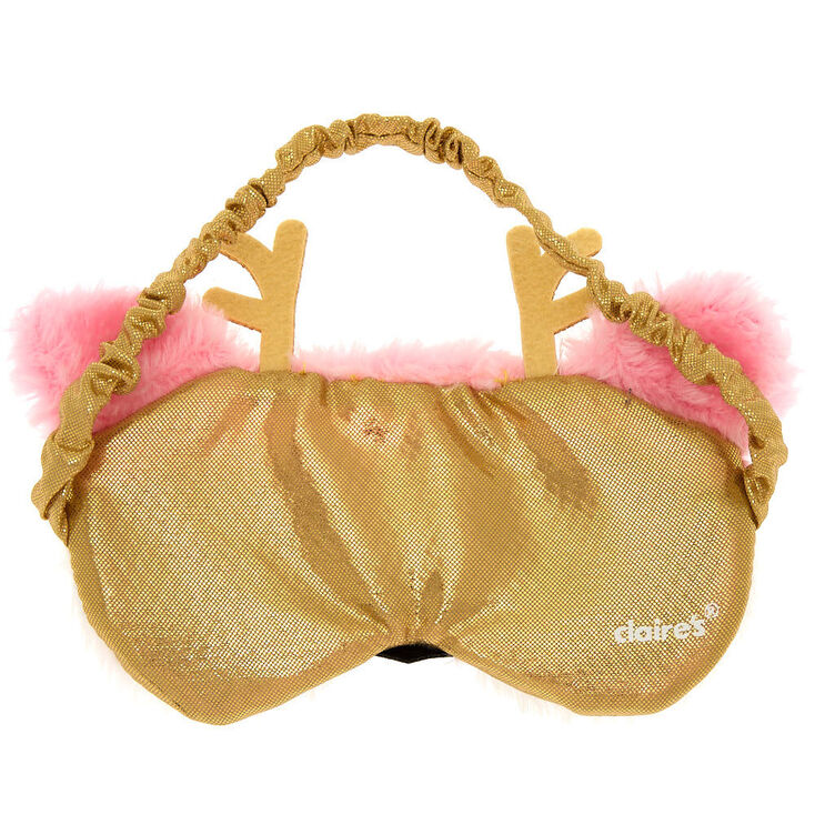 Claire&#39;s Club Deer Sleeping Mask - Pink,