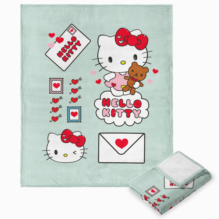 Hello Kitty&reg; Send My Love Silk Touch Throw Blanket &#40;ds&#41;,