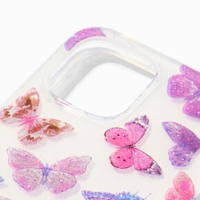 Glittery Butterflies Phone Case - Fits iPhone&reg; 12 Pro,