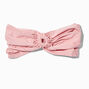 Mauve Ruched Keyhole Headwrap,