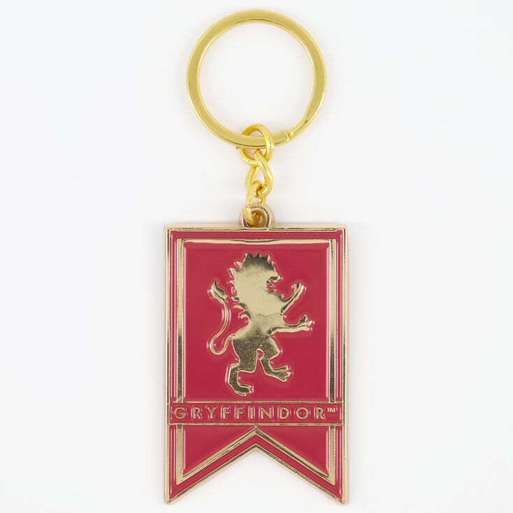 Harry Potter&trade; Gryffindor Keyring &ndash; Burgundy,