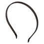 Metallic Mesh Headband - Black,