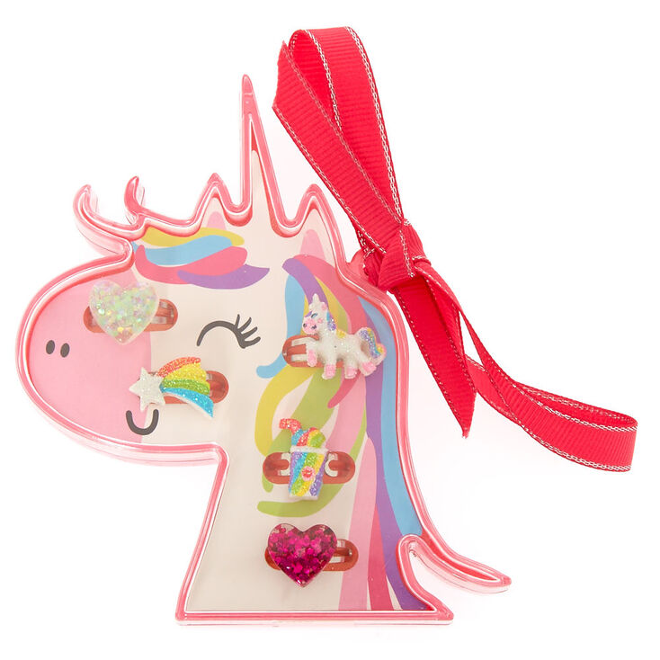 Claire&#39;s Club Unicorn Rainbow Rings - 5 Pack,