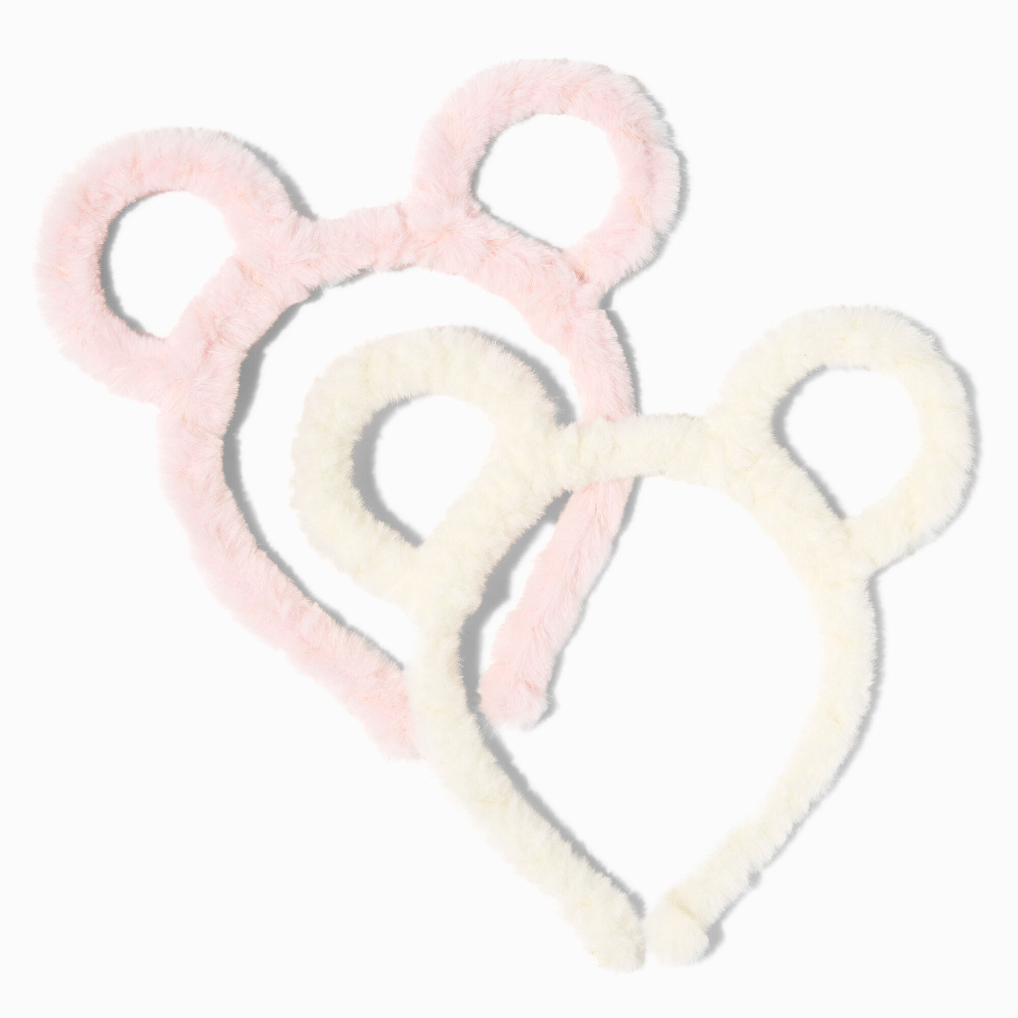 View Claires Club Plush Bear Ears Headband 2 Pack information