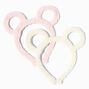 Claire&#39;s Club Plush Bear Ears Headband &#40;2 Pack&#41;,