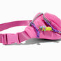 Pink Nylon Cord Belt Bag,