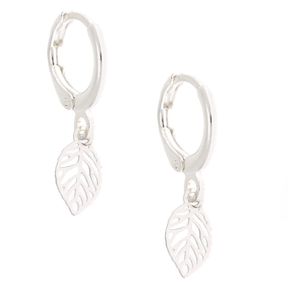 Pandora acorn & leaf hoop earrings discount
