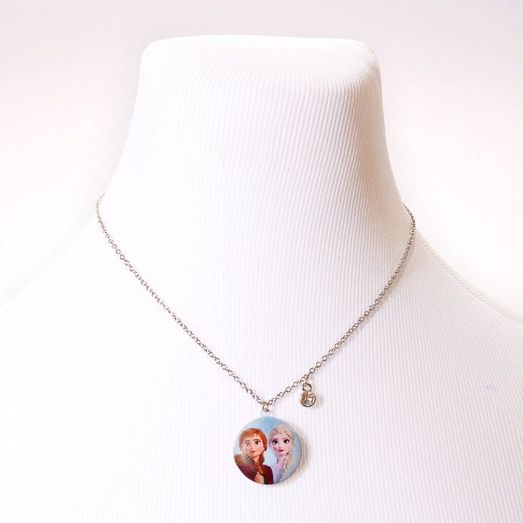 &copy;Disney Frozen 2 Elsa and Anna Locket Pendant Necklace,