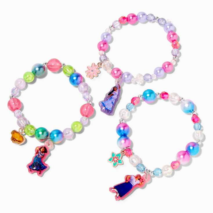 Disney Encanto Beaded Stretch Bracelets - 3 Pack,