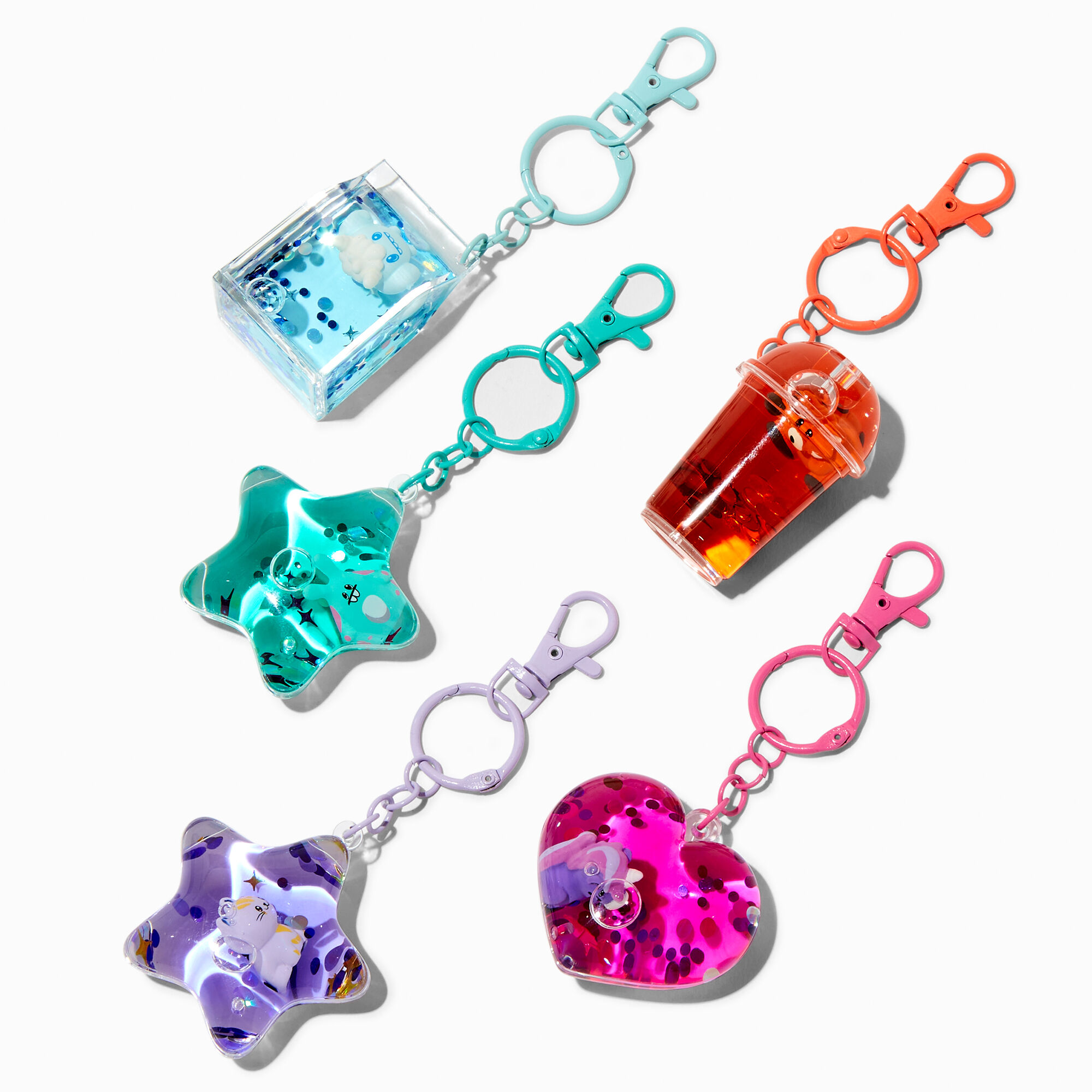 View Claires Shimmerville Critters WaterFilled Keyring Blind Bag Styles Vary information