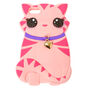 Coque de portable rose avec Emma la chatte - Compatible avec Samsung Galaxy&nbsp;S5,