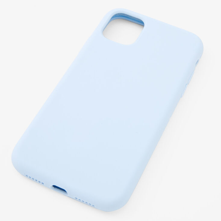 Soft Blue Protective Phone Case - Fits iPhone&reg; 11,