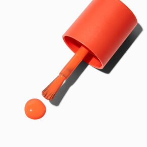 Matte Effect Nail Polish - Tangerine Slice,