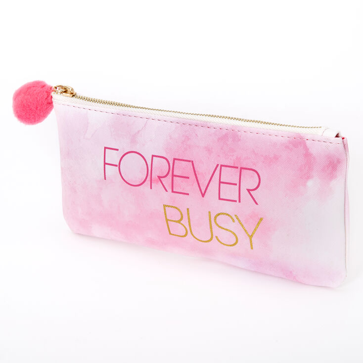 Forever Busy Pencil Case - Pink,