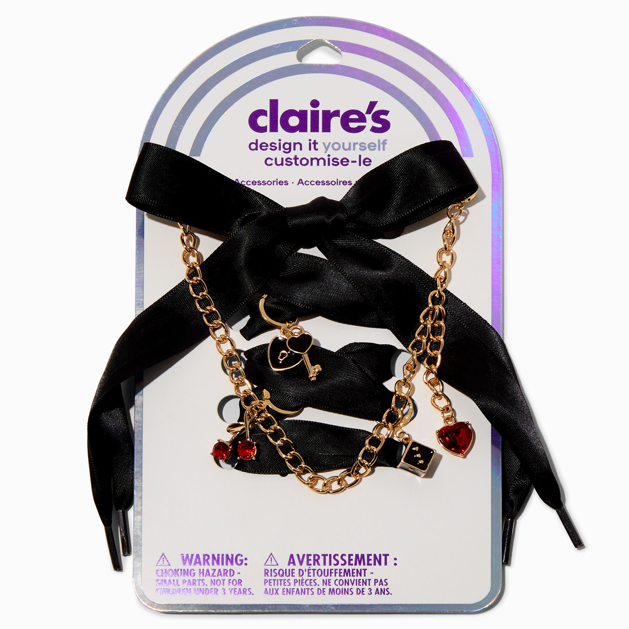 DIY Edgy Shoelace Charm Kit,