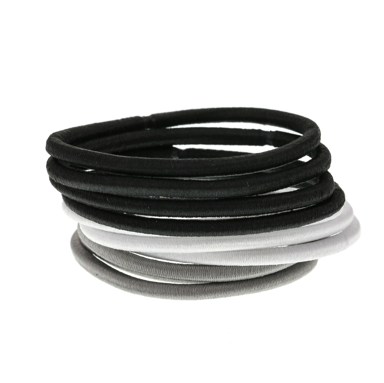 Grey hair new arrivals bobbles
