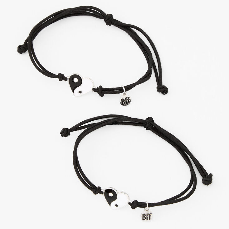 Yin Yang Best Friends Adjustable Bracelets &#40;2 Pack&#41;,