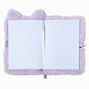 Lavender Owl Furry Lock Diary,