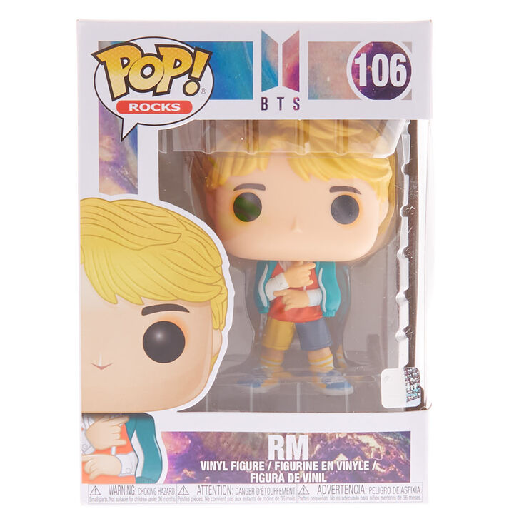 Claire's Figurine en vinyle Pop!® Rocks BTS – RM