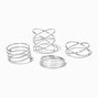 Gold Spiral Rings - 4 Pack,