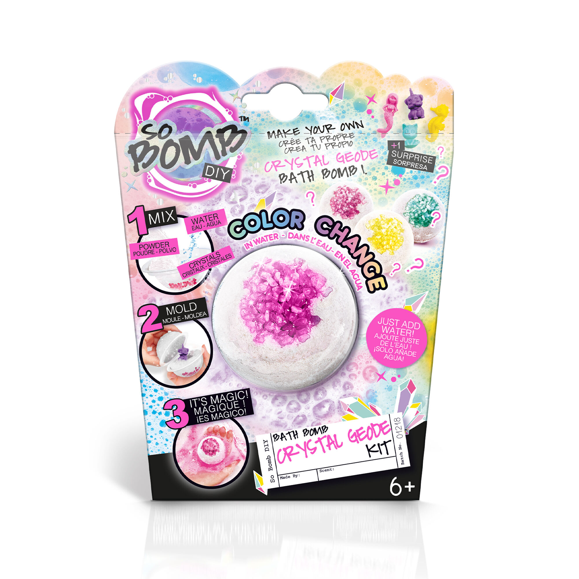 So Bomb DIY™ Bath Bomb Crystal Geode Kit – Styles May Vary,