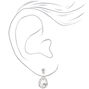 Silver Rhinestone Tiara &amp; Teardrop Earring Set - 2 Pack,