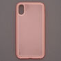 Pink Glitter Border Phone Case - Fits iPhone X/XS,