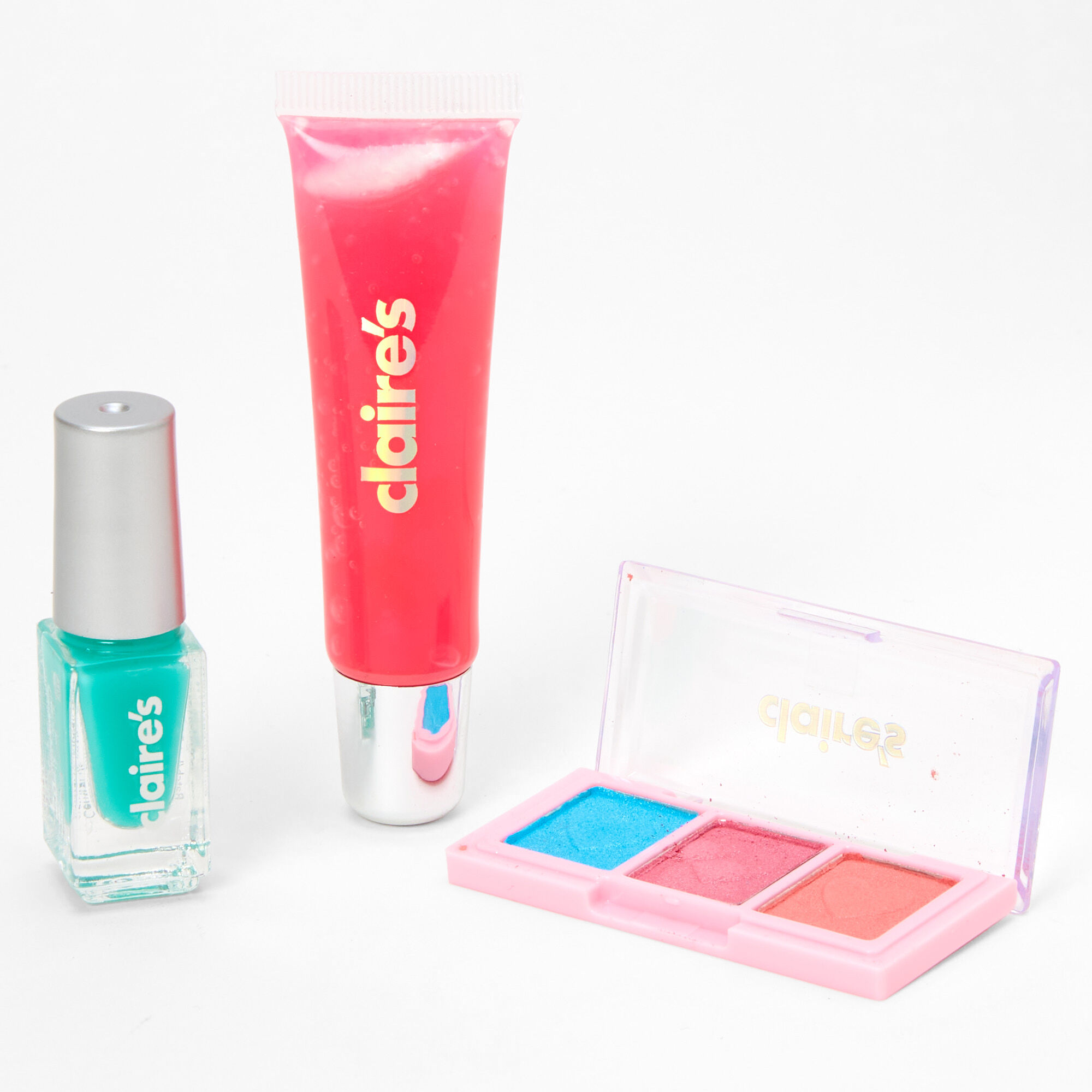 Palette compacte de maquillage bouteille d’eau petits animaux,