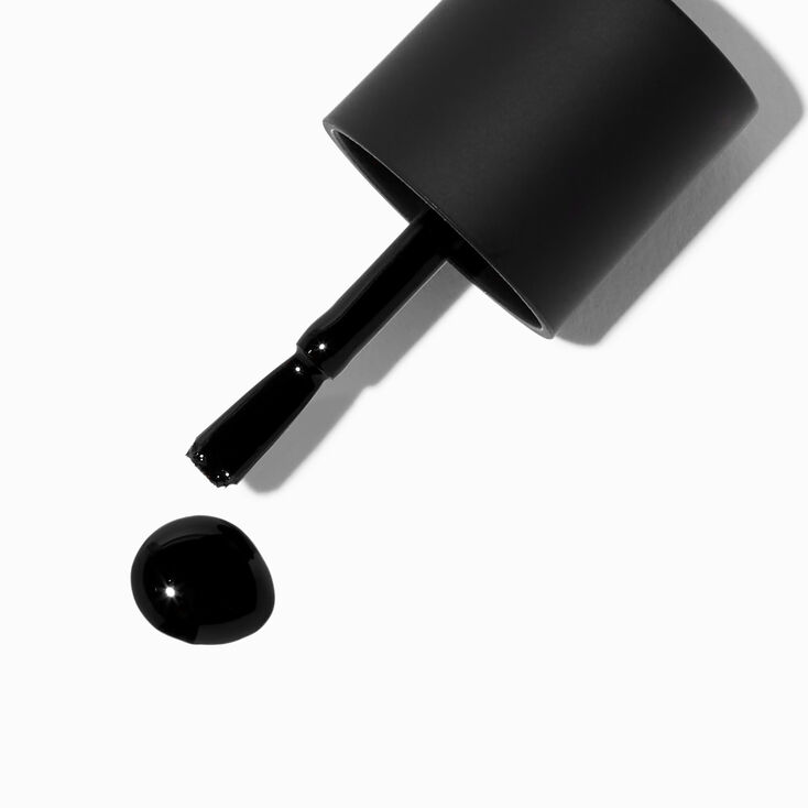 Matte Effect Nail Polish - Black Cat Beauty,