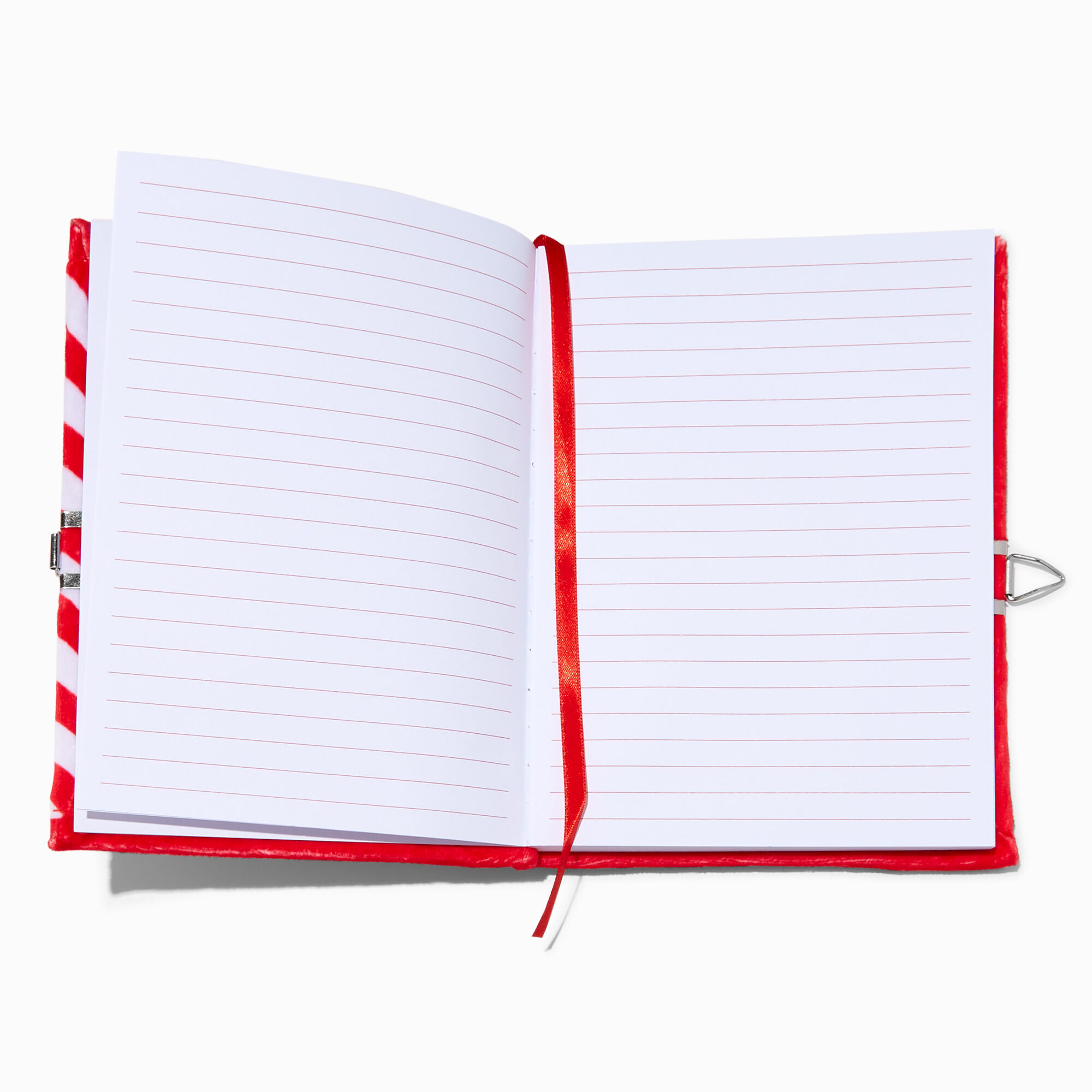 Journal intime à cadenas en peluche popcorn,