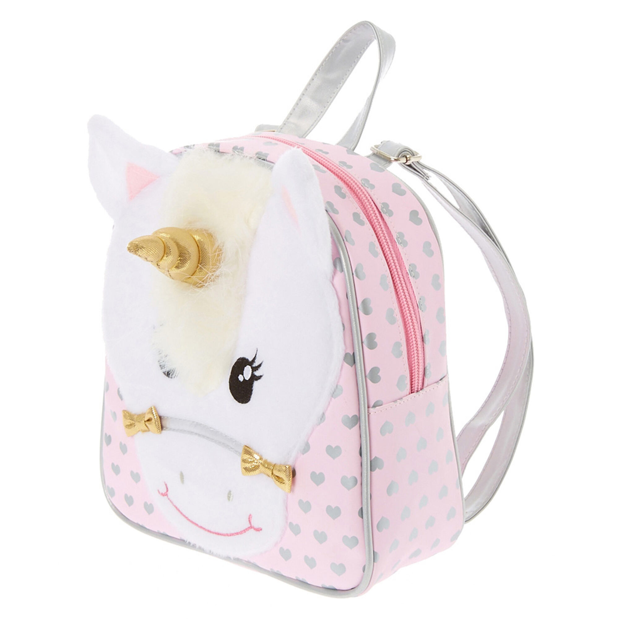 Claire's Club Ariella the Unicorn Backpack - Pink | Claire ...