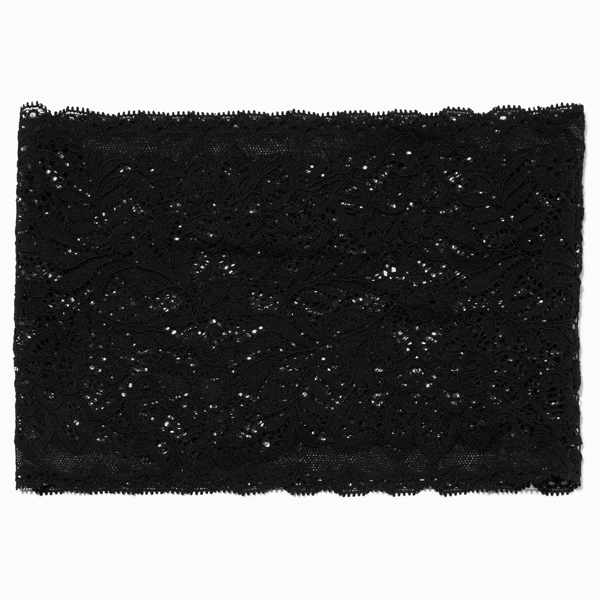 Black Lace Headwrap,